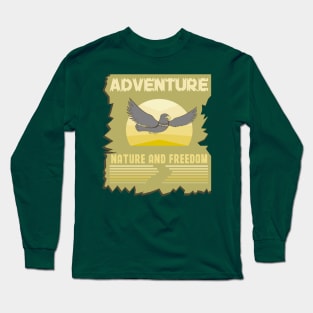 Adventure nature and freedom Long Sleeve T-Shirt